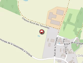 Carte de L'ercault (earl) à Chapelle-thémer (la)