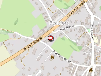 Carte de Dumont Frères à Beaufort