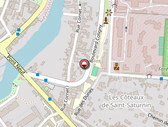 Carte de Stade Des Terrasses à Poitiers