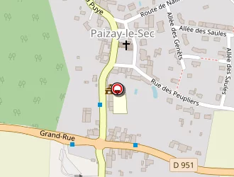 Carte de Grenet Patrick à Paizay-le-sec