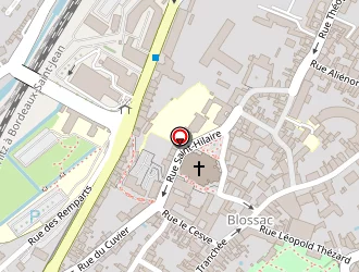 Carte de France Sst à Poitiers