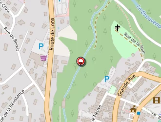 Carte de Les Deux Ours à Clairvaux-les-lacs