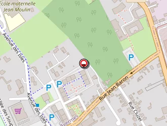 Carte de Menuiserie Dutour à Moulins