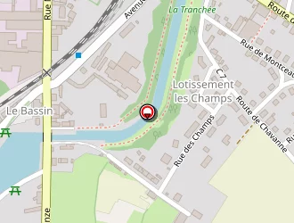 Carte de Lavigne David à Génelard