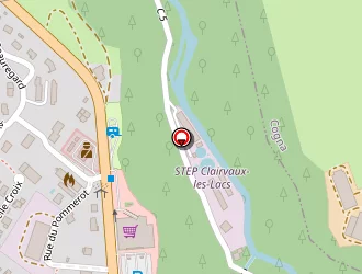 Carte de Atac à Clairvaux-les-lacs