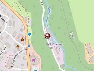 Carte de Aldi Marché à Clairvaux-les-lacs