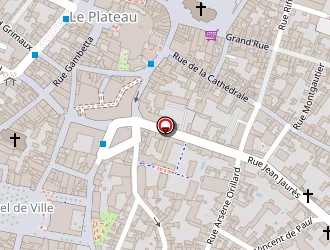 Carte de Café De La Paix à Poitiers