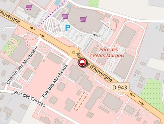 Carte de Le Seven à Châtre (la)