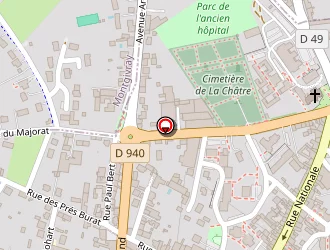 Carte de Jacky Moreau à Châtre (la)