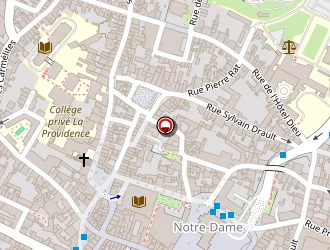 Carte de Le Biblio Café à Poitiers