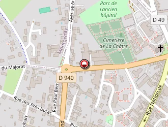 Carte de Auto école Castraise à Châtre (la)