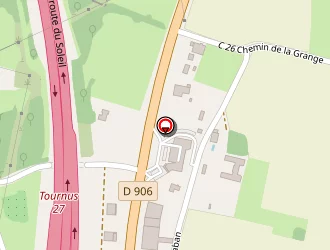 Carte de Janinet Mécanique à Tournus