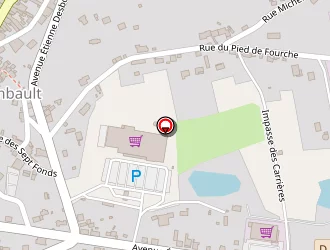 Carte de Market Drive à Bourbon-l'archambault