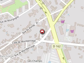 Carte de Montbernage Coiffure à Poitiers