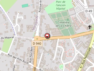 Carte de Auto Start (garage) à Châtre (la)