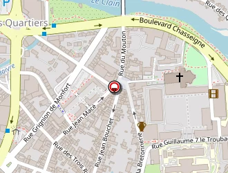 Carte de Bonneau Philippe à Poitiers