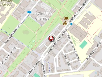 Carte de Lycée Saint Jacques De Compostelle à Poitiers