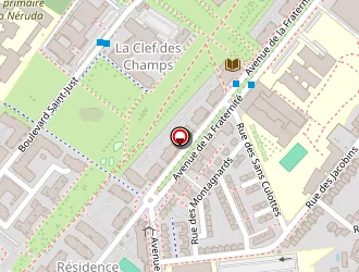 Carte de Maison Relais à Poitiers