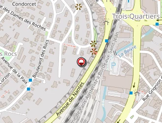 Carte de La Poste (centre De Distribution Du Courrier) à Poitiers