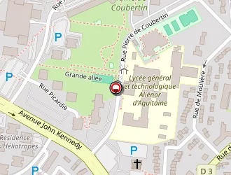 Carte de Logiparc à Poitiers