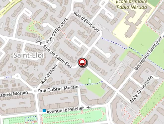 Carte de Maison De Quartier Seve à Poitiers