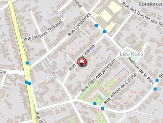 Carte de Cours Jérôme à Poitiers