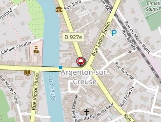 Carte de La Poste à Argenton-sur-creuse