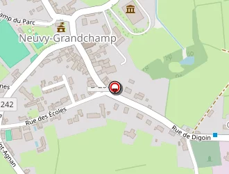 Carte de Provost Henri Garage à Neuvy-grandchamp