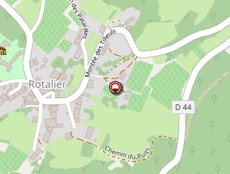 Carte de Château Gréa à Rotalier