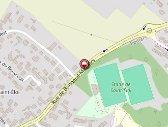 Carte de Stade De Saint Eloi à Poitiers
