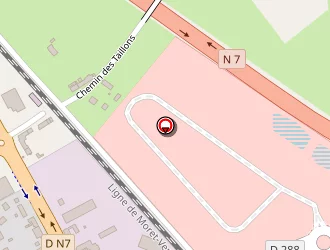 Carte de Les Bains Doceane à Avermes