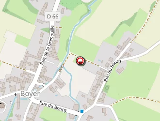 Carte de La Poste à Boyer