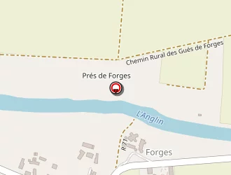 Carte de Chateau De Forges à Concremiers