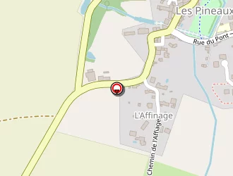 Carte de Pinobati à Pineaux (les)