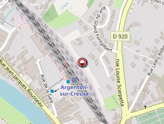 Carte de Sti Centre à Argenton-sur-creuse