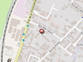 Carte de Côté Plafonds à Poitiers