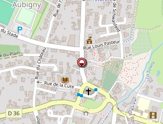 Carte de Cabanière à Aubigny