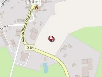 Carte de Stade à Saulzais-le-potier