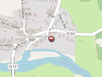 Carte de Brown Karl à Concremiers