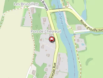 Carte de Libet Bernard à Huilly-sur-seille