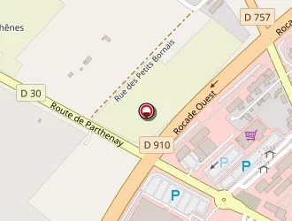 Carte de Idex Energies à Poitiers