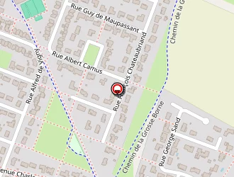 Carte de Super U à Buxerolles