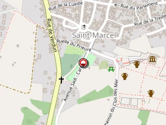 Carte de La Poste à Saint-marcel