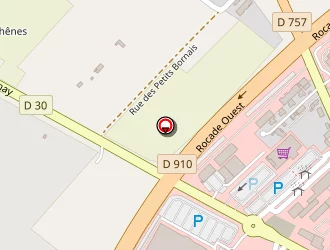 Carte de Begital à Poitiers