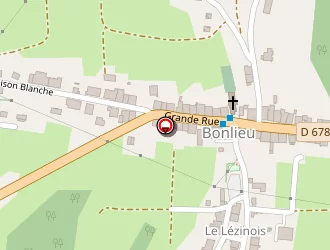 Carte de Restaurant De La Poutre à Bonlieu