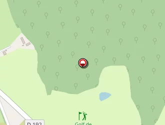 Carte de Bourbon Lancy Golf à Bourbon-lancy