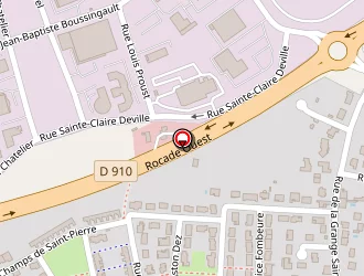 Carte de De Vendeuil Rémi à Poitiers