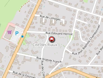 Carte de Halte-garderie à Gueugnon