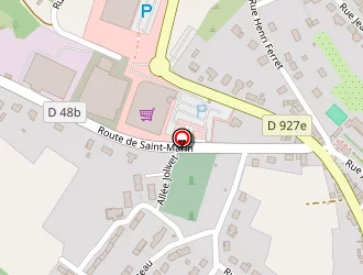 Carte de Bricomarché à Saint-marcel