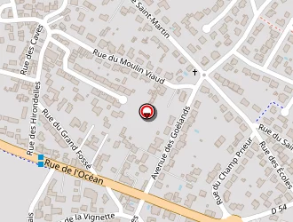 Carte de Les Genets à Brem-sur-mer